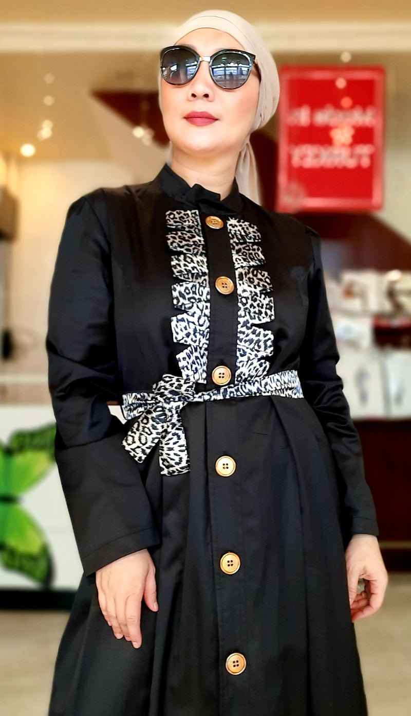 Short abaya on sale