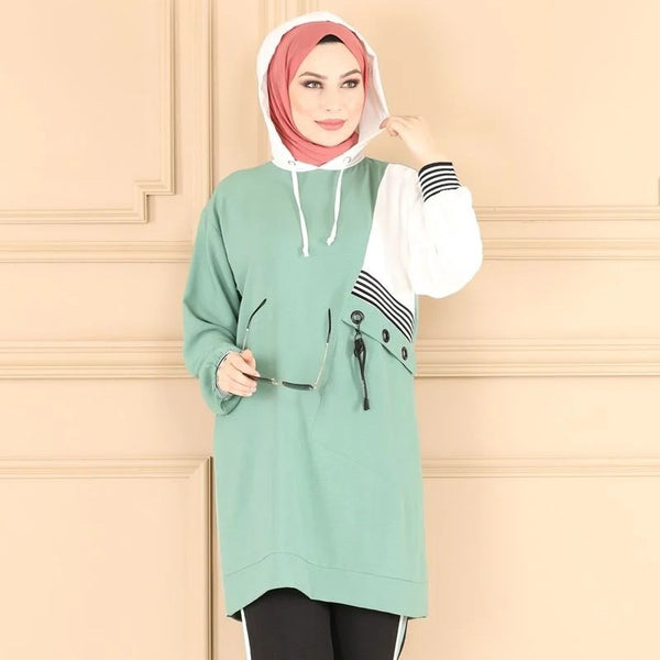 ADALAR TURKISH TUNIC COTTON SPORT OFFER UAE MODEST تونيك تركي الامارات عرض طويل رياضي قطن ادالار جزيرة الاميرات