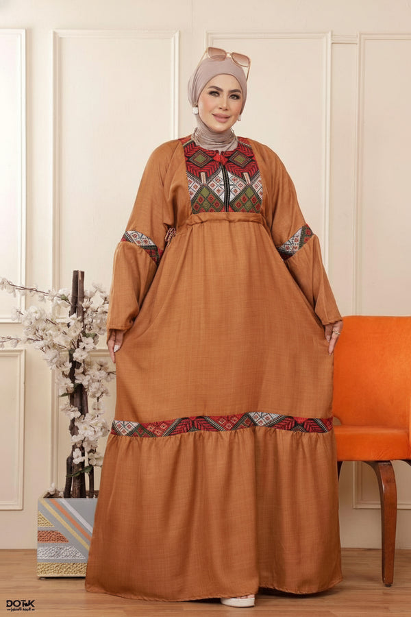 The Heritage Earth Modest Maxi Dress