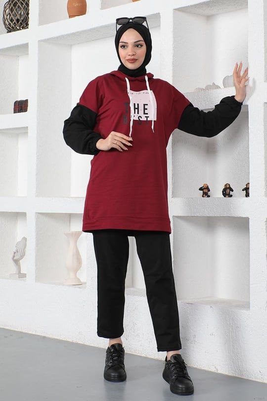 Abstract Line Soft Lounge Set - Co-ord