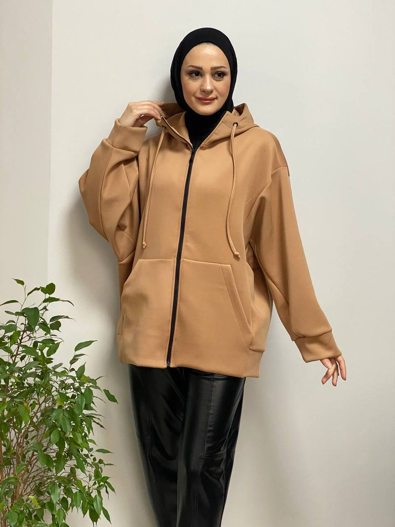 Cozy Oversized Modesty Hoodie