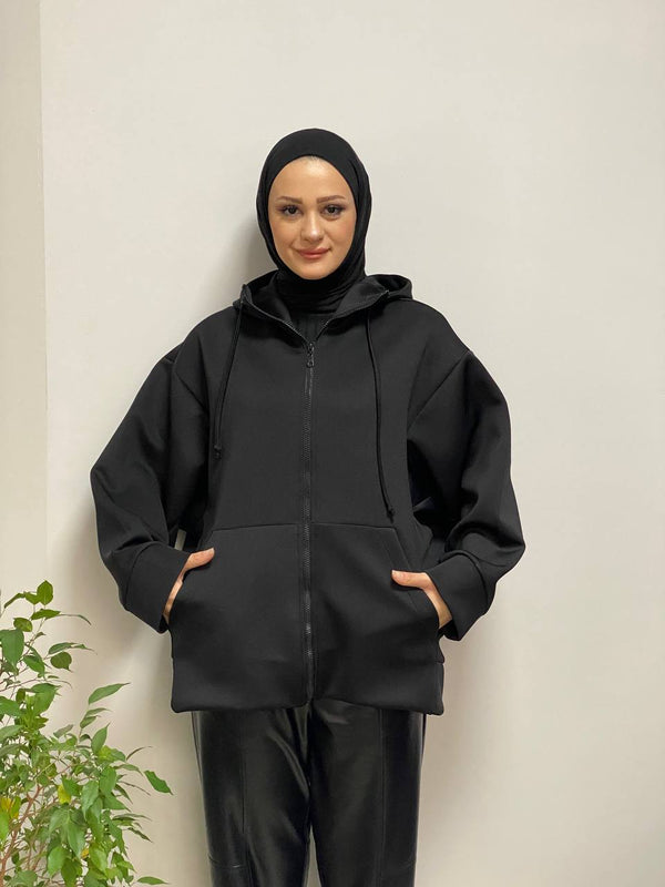 Cozy Oversized Modesty Hoodie