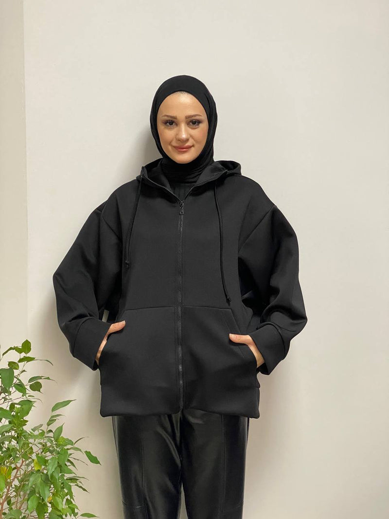 Cozy Oversized Modesty Hoodie