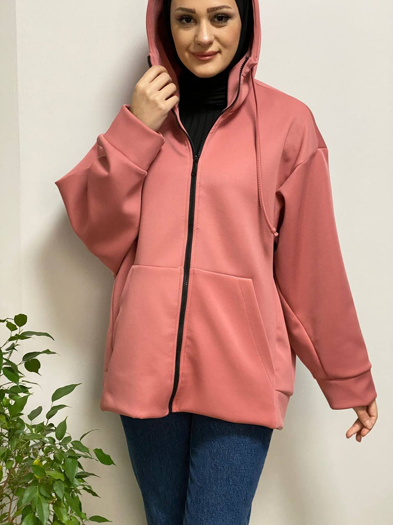 Cozy Oversized Modesty Hoodie