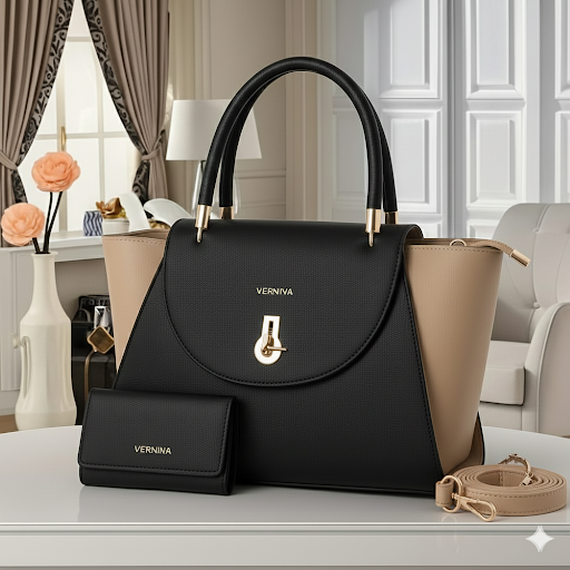 Luxury Structured Satchel Set