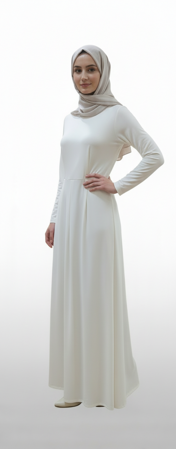 Essential Soft Knit Modest Maxi Dress