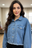 Soft Cropped Denim Jacket