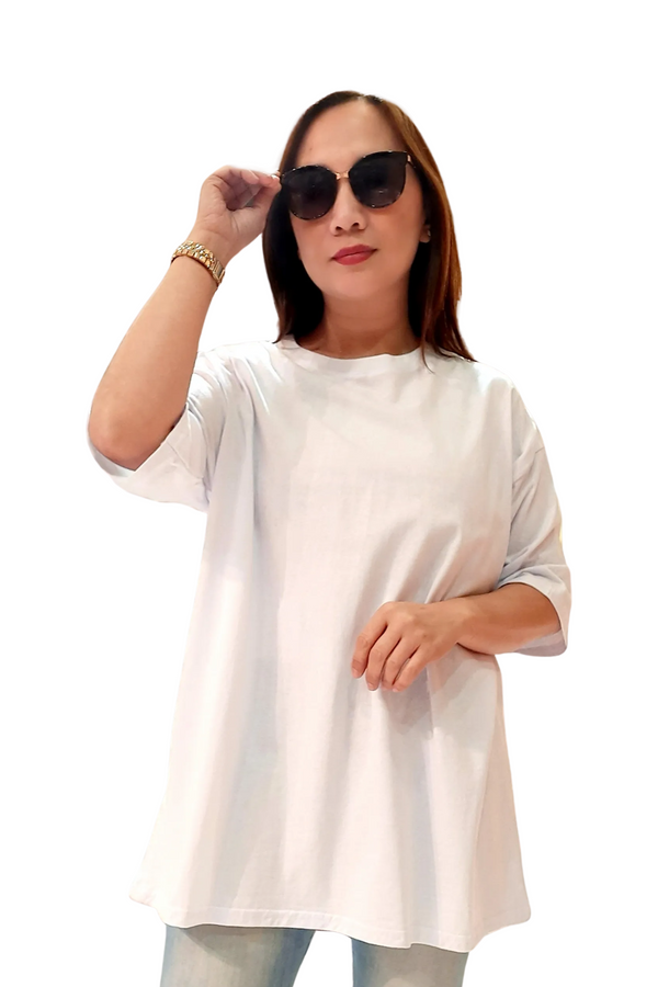 Plain Short Sleeve White T-Shirt