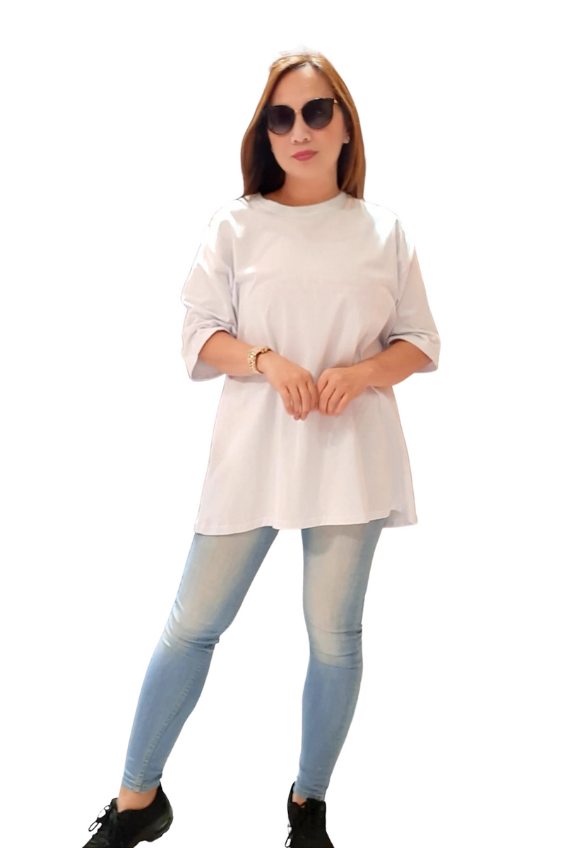 Plain Short Sleeve White T-Shirt