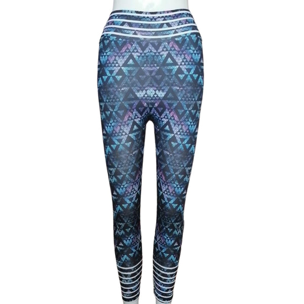 Multicolor Graphic Sports Leggings