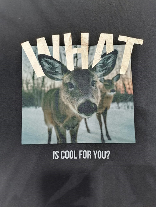 Girls' Long Sleeve "WHAT IS COOL FOR YOU" T-Shirt