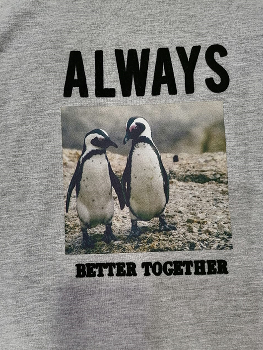 Girls' Long Sleeve "ALWAYS BETTER TOGETHER" T-Shirt