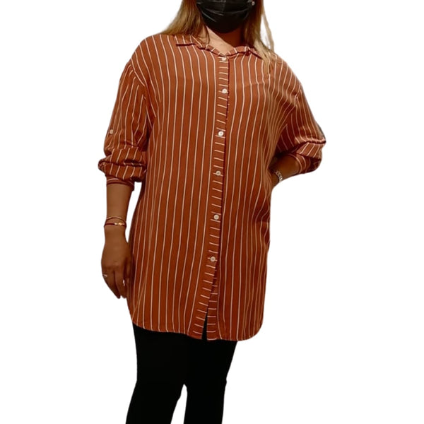 Long Sleeve Striped Shirt