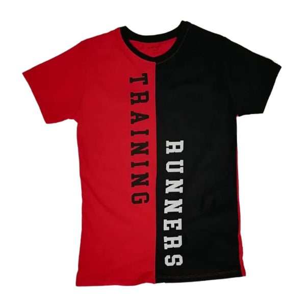 Boys' Short Sleeve "TRAINING RUNNERS" T-Shirt