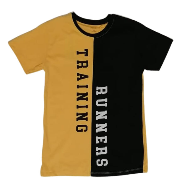 Boys' Short Sleeve "TRAINING RUNNERS" T-Shirt