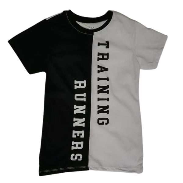 Boys' Short Sleeve "TRAINING RUNNERS" T-Shirt