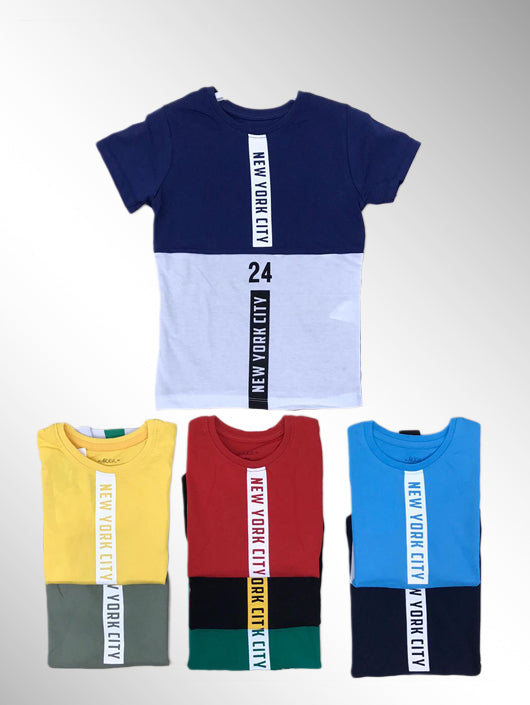 Boys' Short Sleeve "NEW YORK CITY" T-Shirt