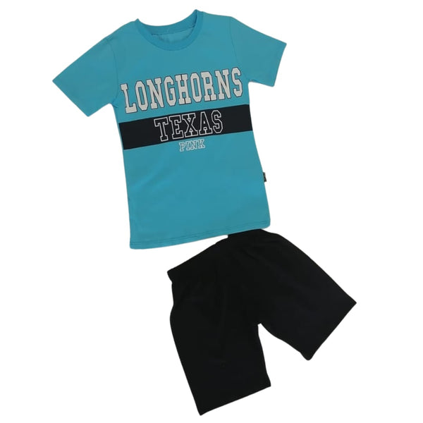 Boys' "TEXAS" T-Shirt and Shorts Set