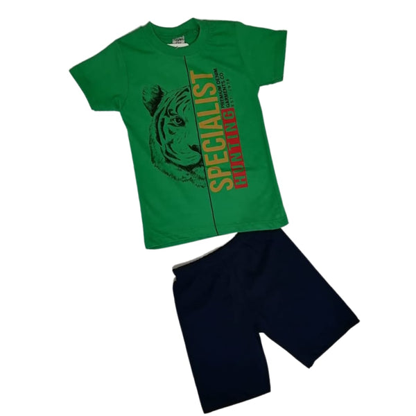 Boys' "SPECIALIST HUNTING" T-Shirt and Shorts Set