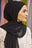 Black One Piece Boneli Shawl