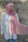 Light Pink One Piece Chiffon Boneli Shawl