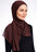 Brown One Piece Boneli Shawl